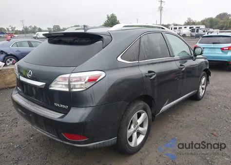 2010 Lexus Rx 350 from USA, damaged, VIN 2T2BK1BA0AC005703